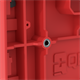 Boîte avec tiroir Qbrick System ONE DRAWER 1 TOOLBOX 2.0 Red Ultra HD Custom