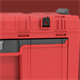 Caisse à outils avec tiroirs Qbrick System PRIME DRAWER 2 TOOLBOX EXPERT RED Ultra HD Custom