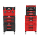 Caisse à outils avec tiroirs Qbrick System PRIME DRAWER 4 TOOLBOX EXPERT RED Ultra HD Custom
