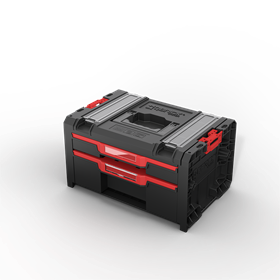 Caisse à outils avec tiroirs Qbrick System PRO 2.0 DRAWER 2 TOOLBOX PROFI BASIC