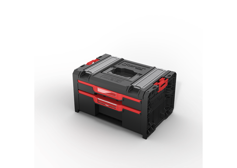 Caisse à outils avec tiroirs Qbrick System PRO 2.0 DRAWER 2 TOOLBOX PROFI BASIC