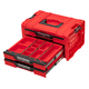 Caisse à outils avec tiroirs Qbrick System PRO 2.0 DRAWER 3 TOOLBOX EXPERT RED