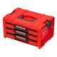 Caisse à outils avec tiroirs Qbrick System PRO 2.0 DRAWER 3 TOOLBOX EXPERT RED