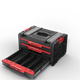 Caisse à outils avec tiroirs Qbrick System PRO 2.0 DRAWER 3 TOOLBOX PROFI BASIC
