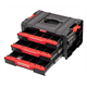 Ensemble de caisses à outils avec tiroirs sur plateforme de transport Qbrick System PRO 2.0 DRAWER SET