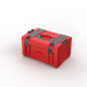 Boîte à outils Qbrick System PRO 2.0 TOOLBOX PROFI RED Ultra HD