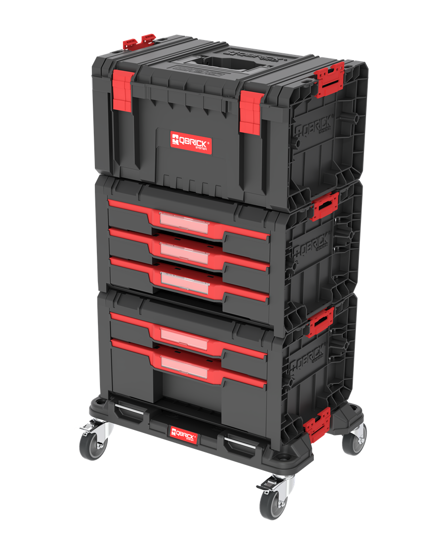 Caisse De Rangement Terry Drawer 52 - Taille XL, Transparente - Capacité 22 Litres - Pour Bureau, Atelier, Maison