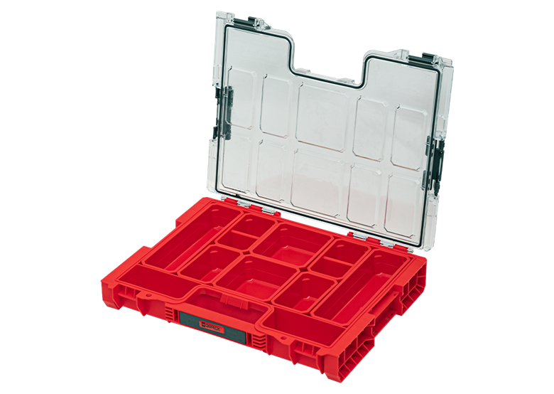 Organiseur avec compartiments amovibles Qbrick System PRO ORGANIZER 200 RED Ultra HD