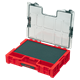 Organiseur avec rembourrage en mousse Qbrick System PRO ORGANIZER 300 MFI RED Ultra HD Custom