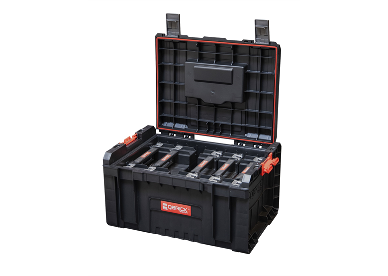 Caisse à outils avec conteneurs amovibles Qbrick System PRO TOOLBOX + 5x TWO ORGANIZER MULTI
