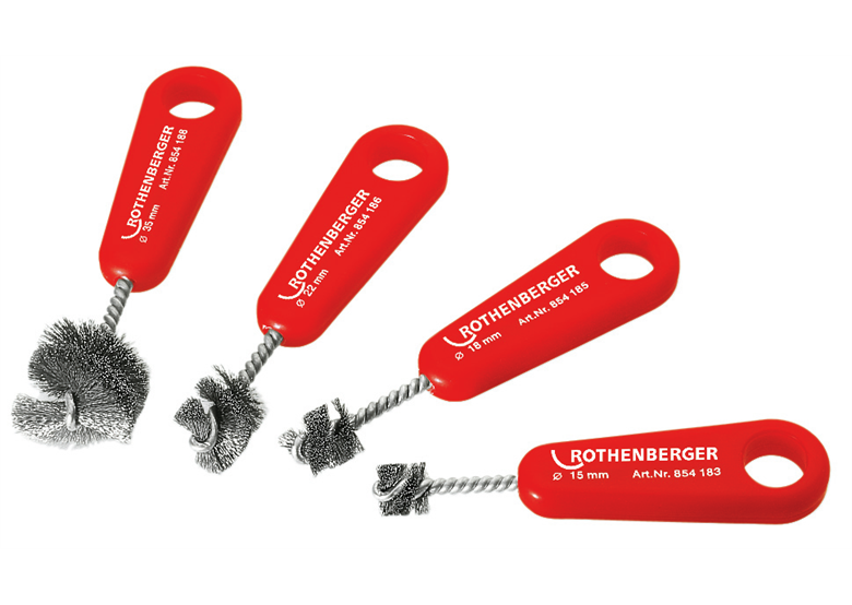 Brosse pour intérieur de tuyaux cuivre, 28mm Rothenberger 854187