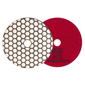 Disque pour polissage à sec 100mm, 400 Rubi 62973