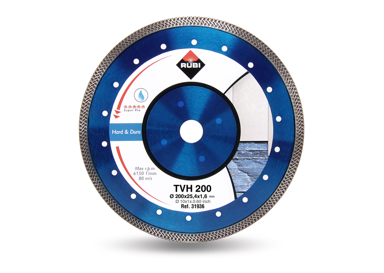 Disque diamant 200mm Rubi TVH 200 SUPERPRO