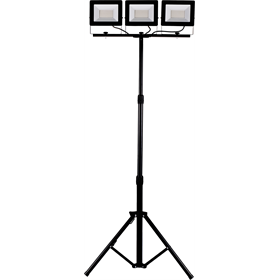 Projecteur LED 3x50W avec pied noir Schmith SL-S20