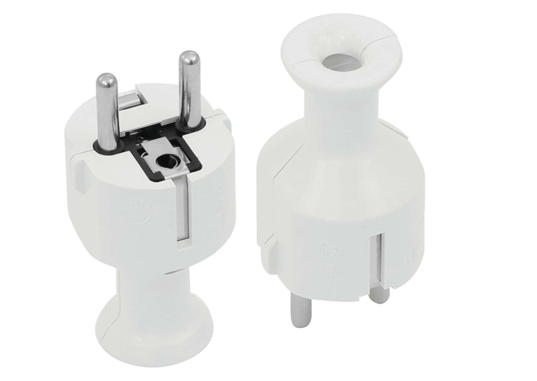 Fiche droite démontable uni-schuko 16a, 250v Schmith SWP-01
