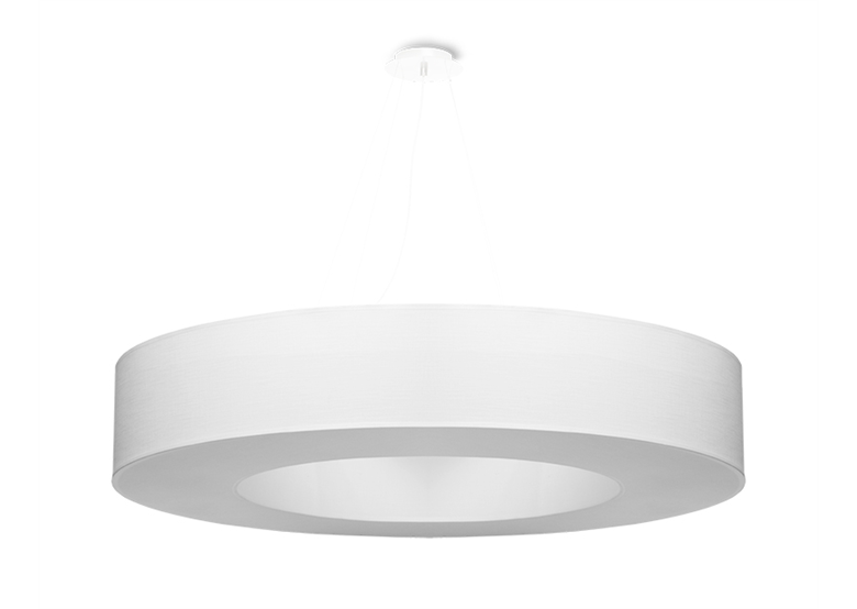 Lustre SATURNO 90 blanc Sollux Lighting 2Bm
