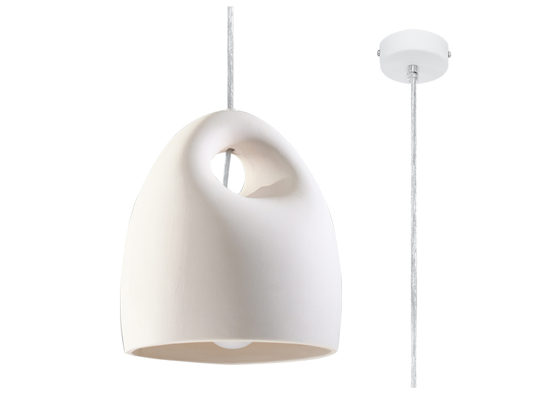 Lampa wisząca ceramiczna BUKANO Sollux Lighting Café Au Lait