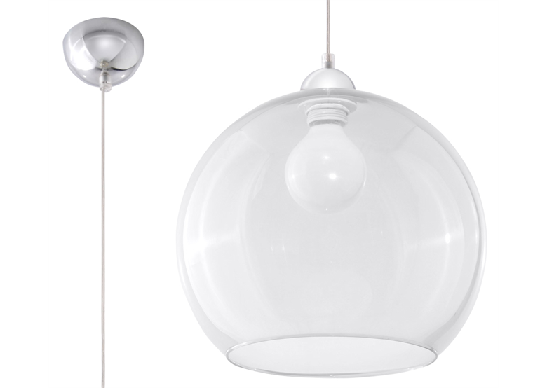 Suspension BALL transparente Sollux Lighting French Sky