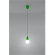 Suspension DIEGO 1 vert Sollux Lighting Nickel