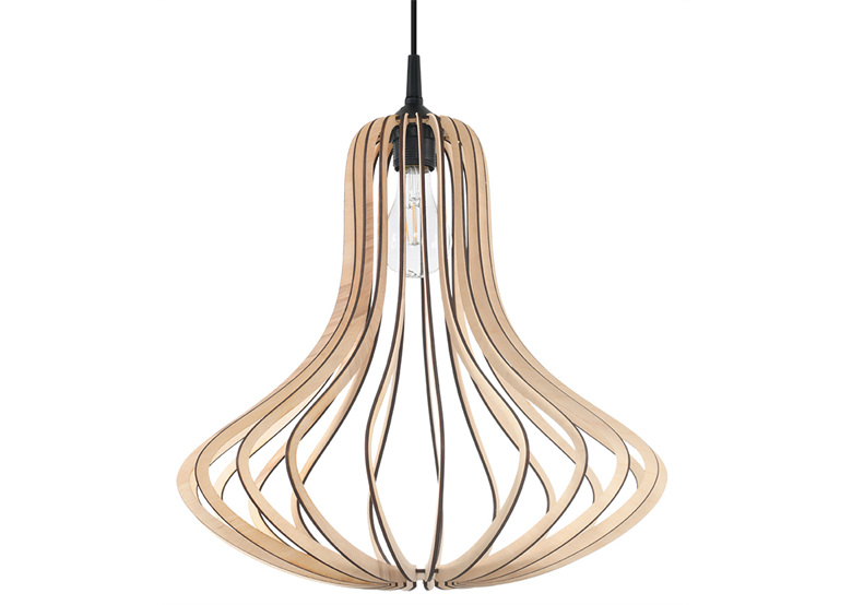 Suspension bois ELZA Sollux Lighting Peach Puff