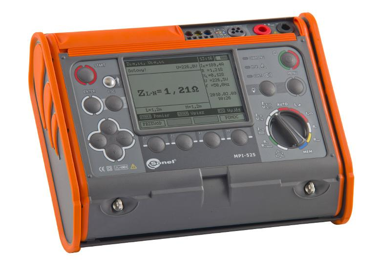 Mesureur des paramètres des installations électriques multifonctions Sonel MPI-525