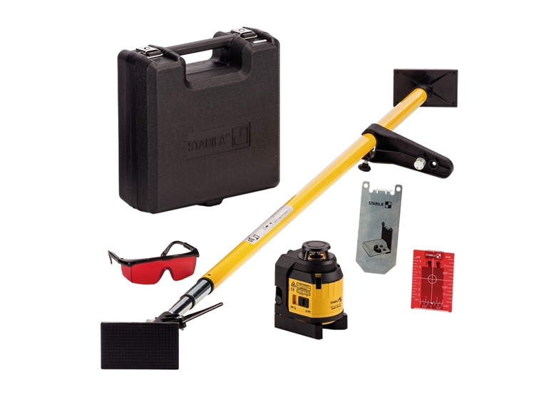 Laser multiligne à tige télescopique Stabila LAX 400 + LT 30