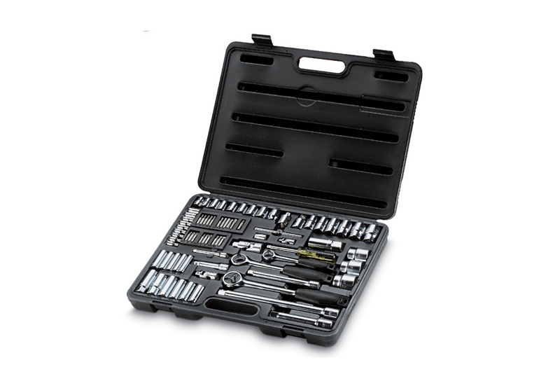 Kit de douilles 1/4", 3/8", 1/2" 75 pièces Stanley 1-87-193