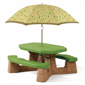 Table de pique-nique avec parasol Step2 7877