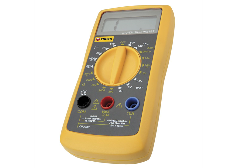 Multimètre électronique Topex 94W104
