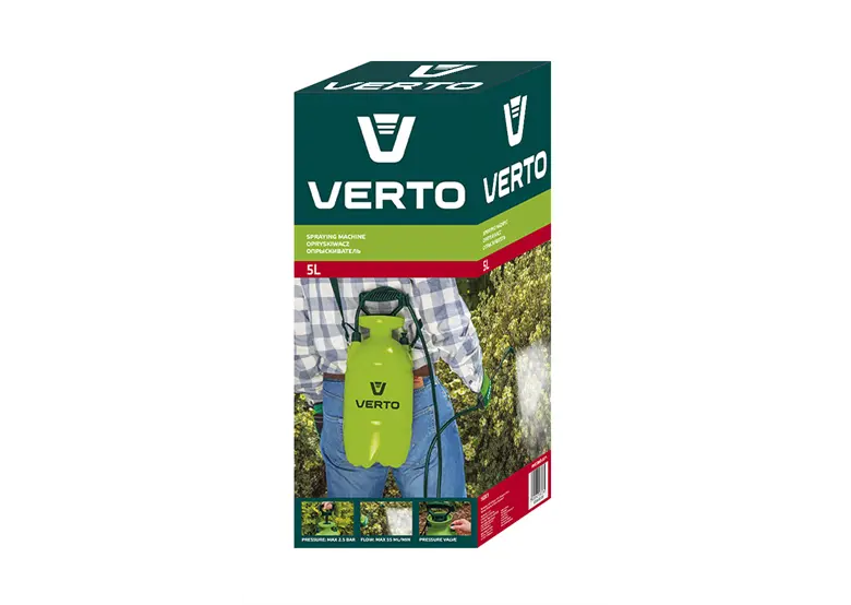 Pulvérisateur à pression 5l Verto 15G505