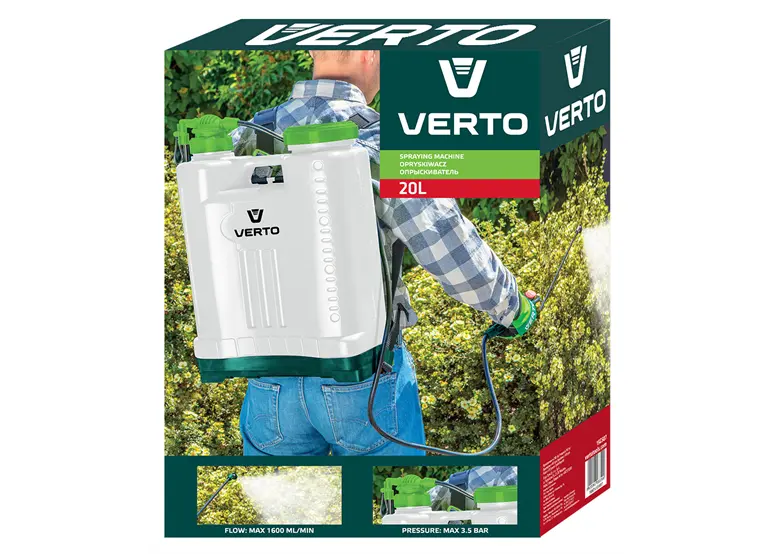 Pulvérisateur à pression 20 L Verto 15G508