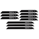 Jeu de lame de scie sabre, 10pcs. Verto 64H130
