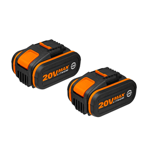 Batteries  20V 4,0Ah 2 pcs. Worx Power Share WA3553.2