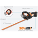 Taille-haie Worx Power Share WG261E.9.