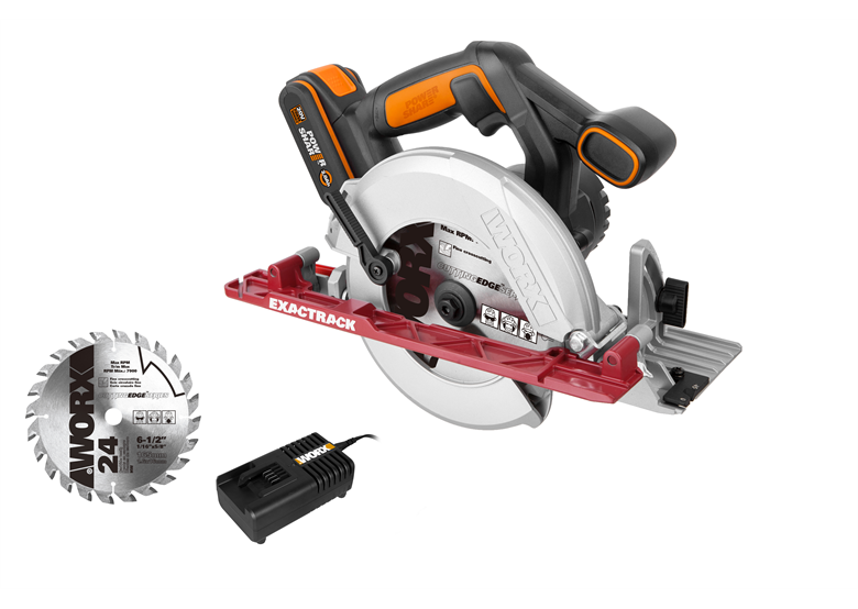 Scie circulaire Worx Power Share WX530 EXACTRACK
