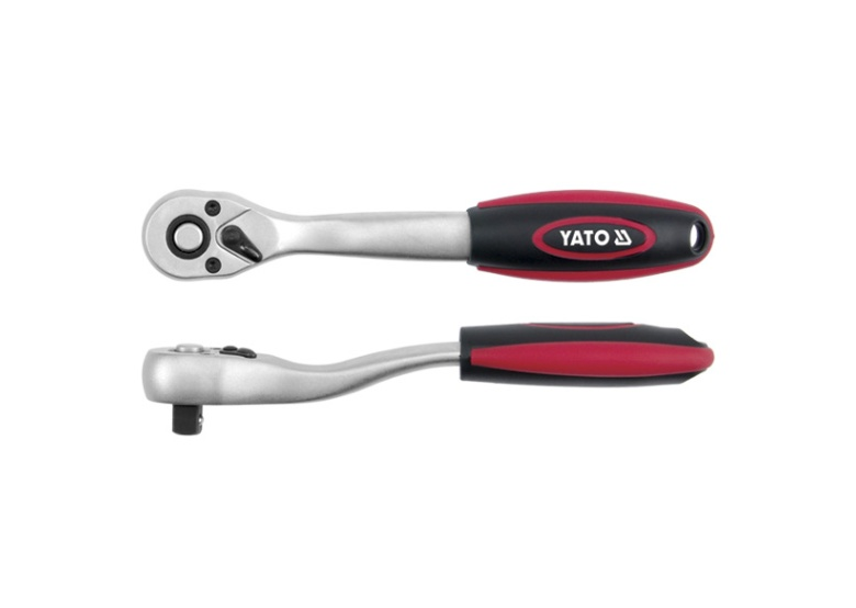 Cliquet coudé avec manche en plastique 3/8'' CR-V Yato YT-0320