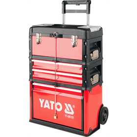 Ensemble de caisses à outils modulaires sur roues Yato YT-09101