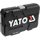 Kit d'outils 1/4" (23pcs.) Yato YT-14451