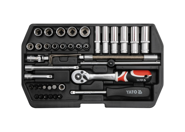 Kit d'outils 1/4” 42 pièces Yato YT-1448