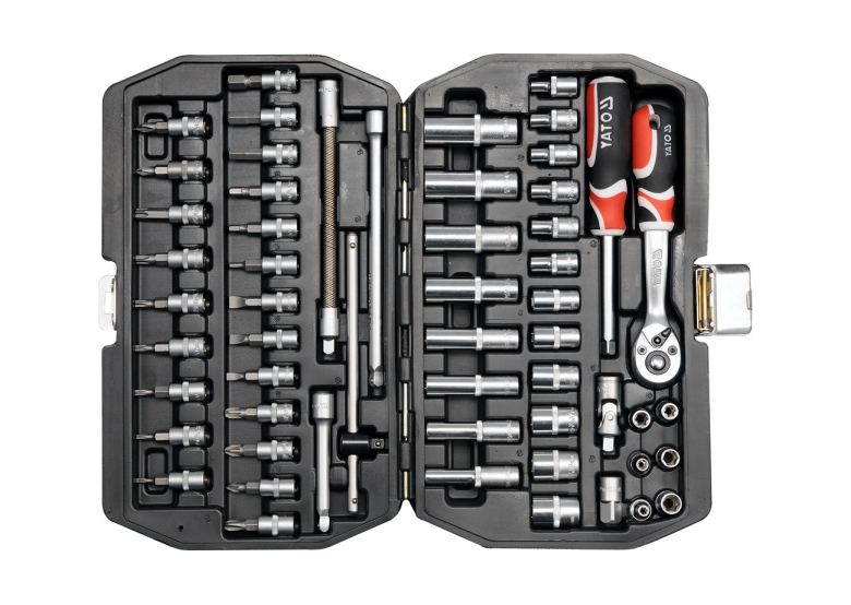 Kit d'outils 1/4" 56 pièces, xs Yato YT-1450