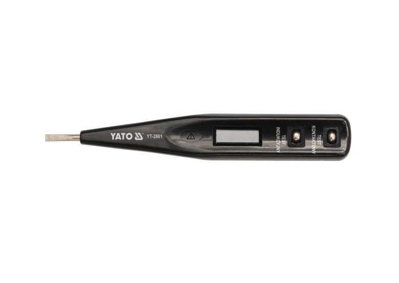 Testeur de tension 12 - 250V LCD Yato YT-2861