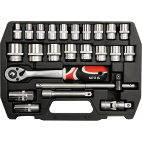 Kit d'outils 1/2” 24 pièces M Yato YT-3872