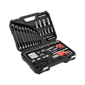 Coffret d'outils à main 1/4", 3/8", 92 pièces Yato YT-38785