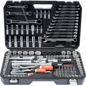 Clés à douille 1/2", 3/8", 1/4", jeu de 150 pièces Yato YT-38811