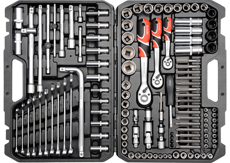 Kit d'outils  (128 pcs.) Yato YT-38872