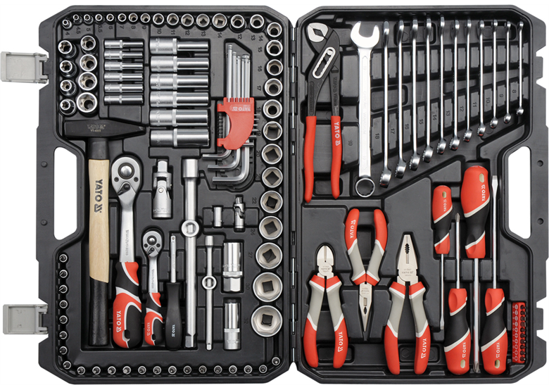 Jeu d'outils 122 pcs. Yato YT-38901