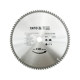 Disque à couper au carbure 350x30mm T84 Yato YT-6083