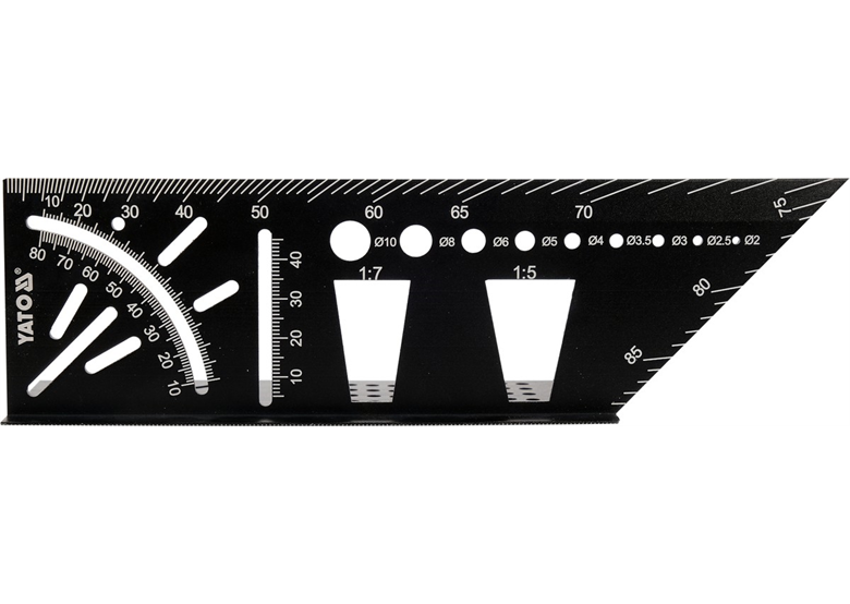 Equerre rapporteur 3D Yato YT-70825
