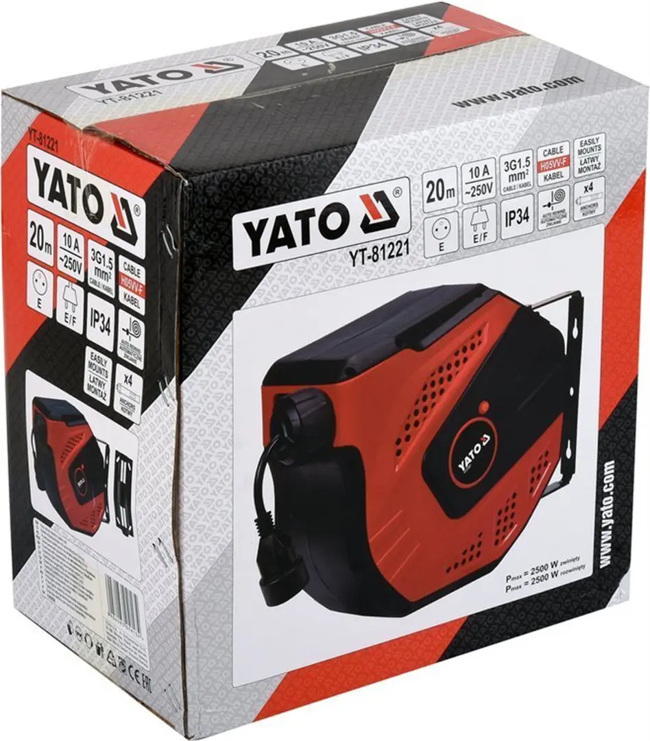 Rallonge 20m Yato YT-81221