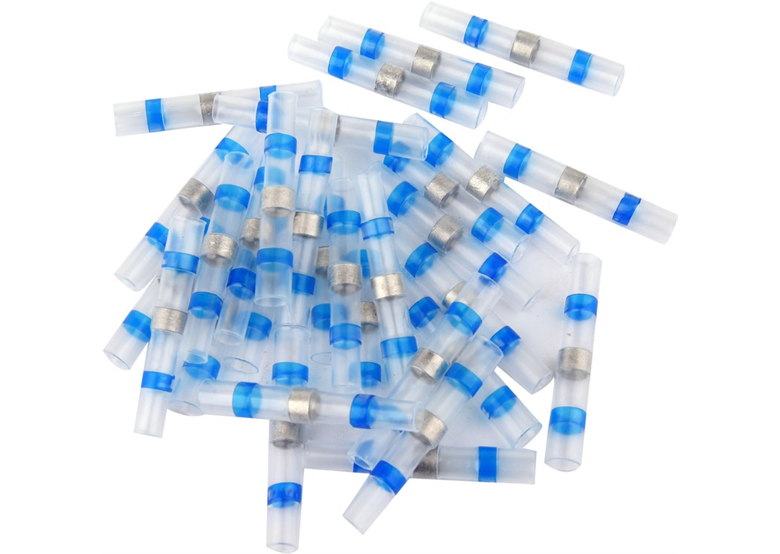 Tubes de raccordement isolants thermorétractables avec étain 1.5-2.5mm2 100pcs. Yato YT-81453